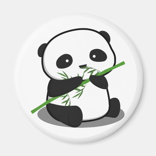 Niedlich Panda Magnet (Vorne)
