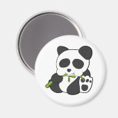 Niedlich Panda Magnet (Vorderseite/Rückseite)
