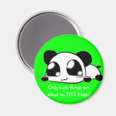 Niedlich Panda Mangnet Magnet (Vorderseite/Rückseite)