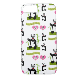 Niedlich Panda Pal Bamboo Cartoon-Charakter Case-Mate iPhone Hülle