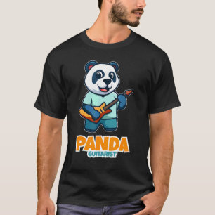 Niedlich Panda Panda Gitarre Panda Bears Gitarrist T-Shirt