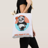 Niedlich Panda "Panda-monium of Liebe" Tote Tasche (Von Nahem)