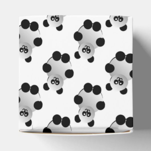 Niedlich Panda Pattern Geschenkschachtel (Oben)