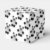 Niedlich Panda Pattern Geschenkschachtel (Rückseite)