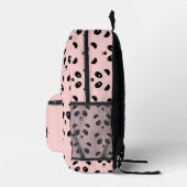 Niedlich Panda Pattern Individuelle Name Girly Pin Bedruckter Rucksack (Rechts)
