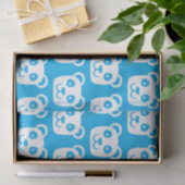 Niedlich Panda Pattern Seidenpapier (Geschenk)