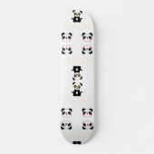 Niedlich Panda Pattern Skateboard (Vorne)