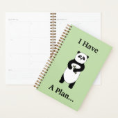 Niedlich Panda Personalisiert Planner Planer (Anzeige)