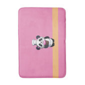 Niedlich Panda Pink Bath Mat Badematte (Vorderseite Vertikal)