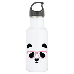 Niedlich Panda Pink Edelstahlflasche