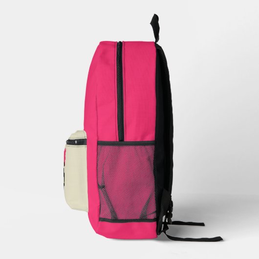 Niedlich Panda Pink Rucksack (Rechts)
