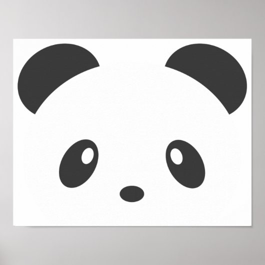 Niedlich Panda Poster (Vorne)