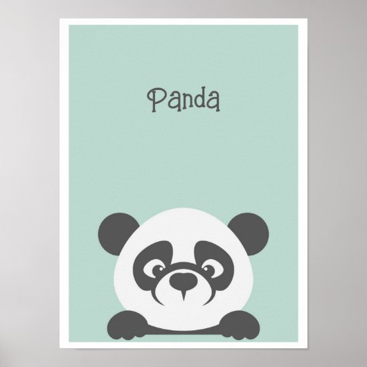 Niedlich Panda Poster (Vorne)