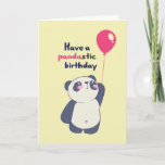 Niedlich Panda Pub Pandastic Bday Funny Birthday Karte<br><div class="desc">Die lustige und niedliche Geburtstag-Karte für diejenigen,  die Liebe Pistons und Spaß. Der perfekte Weg,  um Ihren Freunden und der Familie einen guten Geburtstag zu wünschen. Besuchen Sie unseren Shop für mehr Geburtstagskarten Sammlung. Sie finden etwas cooles,  Humorvolles und manchmal sarkastisches Geburtstagskarten für Ihren besonderen Menschen.</div>