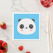 Niedlich Panda Serviette (Beispiel)