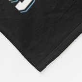 Niedlich Panda Snowboarden Skifahren Dabbing Panda Fleecedecke (Ecke)