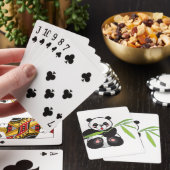Niedlich Panda Spielkarten (In Situ)