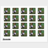 Niedlich Panda Sticker (Blatt)