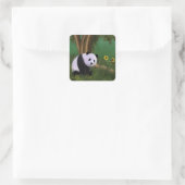 Niedlich Panda Sticker (Tasche)