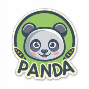 Niedlich Panda Sticker