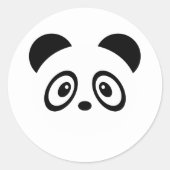 Niedlich Panda Stickers (Vorderseite)
