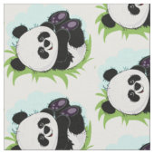 Niedlich Panda Stoff 2/4 (Nahaufnahme)