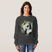 Niedlich Panda Sweatshirt (Vorne ganz)
