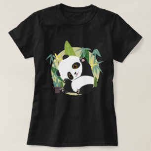 Niedlich Panda T-Shirt