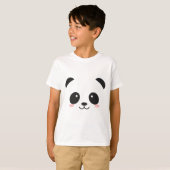Niedlich Panda T-Shirt (Vorne ganz)