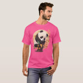 Niedlich Panda T-Shirt (Vorne ganz)