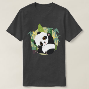 Niedlich Panda T-Shirt