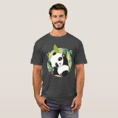 Niedlich Panda T-Shirt (Vorne ganz)