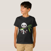 Niedlich Panda T-Shirt (Vorne ganz)