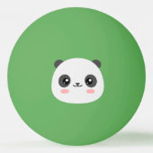 Niedlich Panda Tischtennisball (Rückseite)
