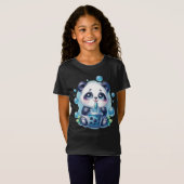Niedlich Panda und Blue Boba Bubble Tee (Vorne ganz)