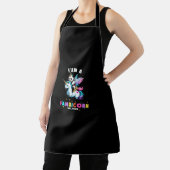 Niedlich Panda Unicorn Ich bin ein Pandicorn Magic Schürze (InSitu)