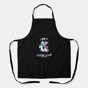 Niedlich Panda Unicorn Ich bin ein Pandicorn Magic Schürze