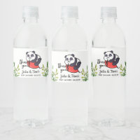 Niedlich Panda Vielen Dank Baby Dusche