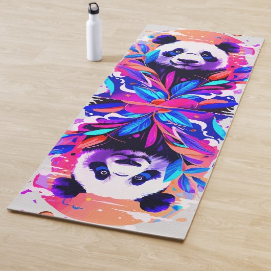 Niedlich Panda Yoga Mat - Panda Bear Yoga Matts Yogamatte (Beispiel)