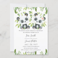 Niedlich Pandas Green Bamboo Greenerity Wedding