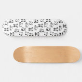 Niedlich Pandas Pattern Skateboard (Horizontal)