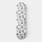Niedlich Pandas Pattern Skateboard (Vorderseite)