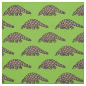 Niedlich Pangolins Kinder Cartoon Stoff (Muster)