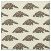 Niedlich Pangolins Kinder Cartoon Stoff (Muster)