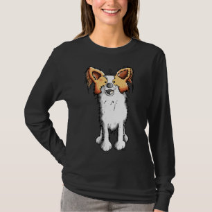 Niedlich Papillon Dog 5 T-Shirt