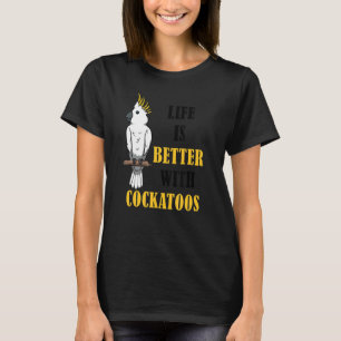Niedlich Parakeet Cockatiel Cockatoo T-Shirt