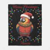 Niedlich Parrot Fleece Blanket (Vorderseite)