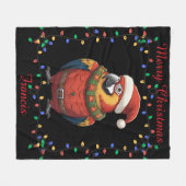 Niedlich Parrot Fleece Blanket (Vorderseite (Horizontal))