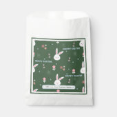 Niedlich Paste Grün Ostersonne Bläschen Geschenktütchen (Vorderseite)