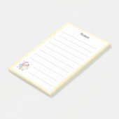 Niedlich Pastel Baby Bird Notepad Post-it Klebezettel (angewinkelt)
